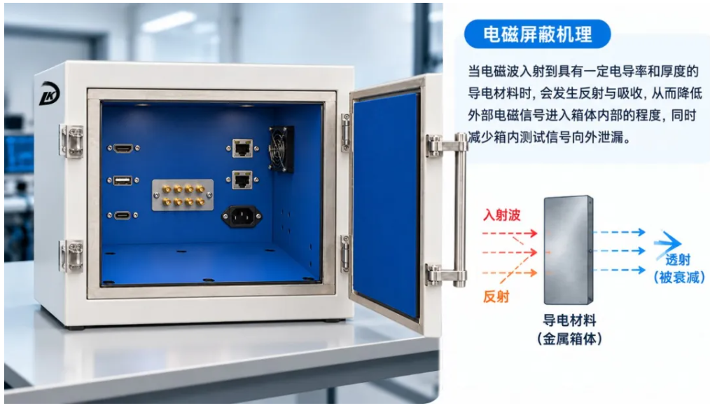 都是隔电磁干扰，屏蔽箱、屏蔽房、微波暗室差别在哪？
